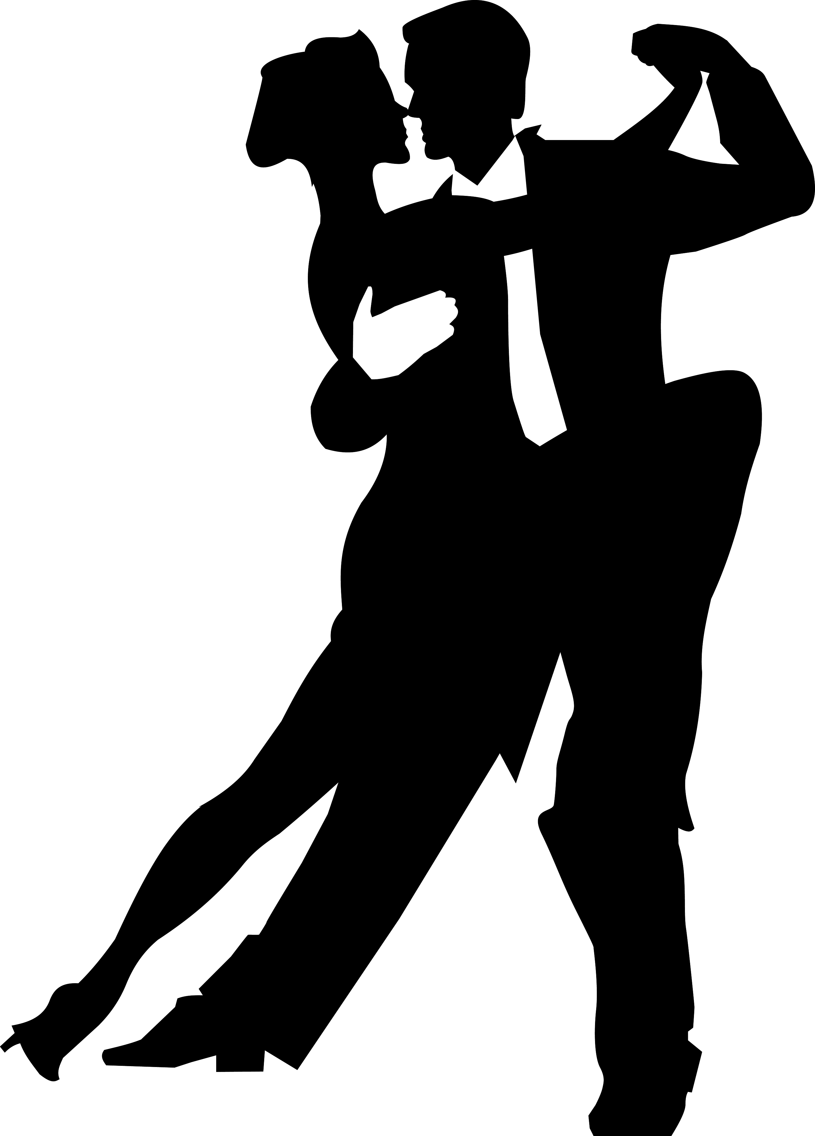 149 1497687 salsa dance silhouette png image ballroom dancing vector